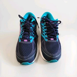 Zapatos para correr Brooks Addiction 13 talla 10,5 estrechos para mujer azul púrpura - Imagen 1 de 5