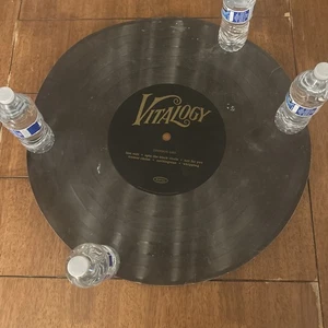 Pearl Jam “Vitalogy” Circle Record Poster25” 2 Sided Soundgarden Nirvana - Picture 1 of 8