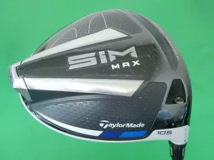 TaylorMade SIM MAX Driver 10.5 TENSEI BLUE TM 50 (SR) #107 Golf Clubs - Picture 1 of 6