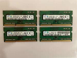 Samsung 16GB (4 x 4GB) PC3L-12800S DDR3 Laptop Memory SO-DIMM RAM - Picture 1 of 1