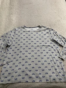 Croft & Barrow Mujer Bicicleta Manga Larga Cuello Redondo Camiseta Gris Talla 3X - Imagen 1 de 9