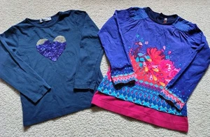 Catimini, ZOOLABOO 🦚2 La-Shirts/Tunika 🩵 Gr.116 Girls - Bild 1 von 3