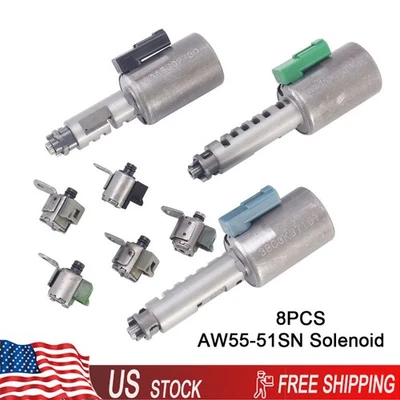 For Volvo V70 V50 XC90 XC70 S40 Transmission Solenoid Kit AW55-51SN AW55-50SN Foto 1 de 4