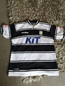 Kit maglia uomo scafo FC Rugby League taglia XL 2001 vintage compagnia aerea uccellini - Foto 1 di 11
