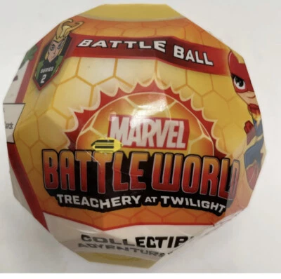 Serie 2 Sellada Marvel Battle World Treachery at Twilight Mystery Battle Ball  Foto 1 de 2