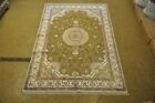 6x9 Authentic Hand-Knotted Silk Rug PIX-27551