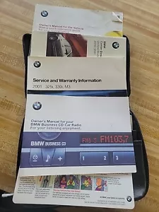 2001 BMW 3 Series Sedan/320i/325i/325xi/330i/330xi owners manual  - Picture 1 of 2