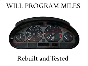 BMW E46 2000-2005 OEM 0 263 606 278 velocímetro medidores de grupo *cualquier milla* - Imagen 1 de 1
