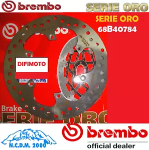 DISCO FRENO BREMBO ORO POSTERIORE SUZUKI 400 DR-Z SM 2005-2006 2007 2008 2009 - Foto 1 di 8