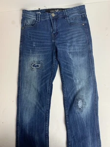Pantalones de mezclilla XRay para niños, pantalones de mezclilla ajustados talla 14, entrepierna 25", usados en excelente estado - Imagen 1 de 6