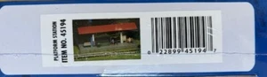 Bachmann Plasticville #45194: HO Scale Platform Station Building Kit, NISB - Picture 1 of 2