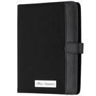 Cadenis Schreibmappe für Tablet A5 mit Laser-Gravur auf Tablet-Größe einstellbar