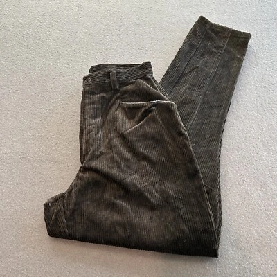 Vintage Philippe Adec Black Corduroy Pants Women - Image 1 of 4