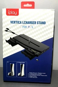 iplay HBP-269 For PS5 Vertica LCharging Stand Vertical Base Holder W/ Handle New - Picture 1 of 3