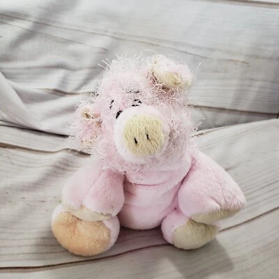 Webkinz Pink Pig Plush Stuffed Animal No Code HM002 Ganz Fuzzy 8 Inch - Image 1 of 4