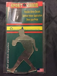 Car Window Decals, BASEBALL Sports Themes, Plastic/Vinyl Mirror Finish 4 1/2 - Picture 1 of 2