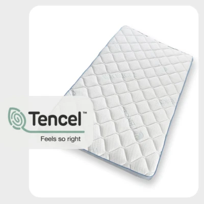 Topper Tencel™ Lyocell® Bezug, Kernhöhe 10 cm, H2 & H3 mittel/fest Viscokern - Bild 1 von 4