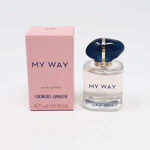GIORGIO ARMANI My Way Eau De Parfum EDP Perfume Splash Mini Travel .24oz/7ml NEW