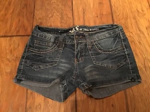 Pantalones cortos de jean para mujer talla 0 - Imagen 1 de 2
