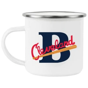 Cleveland Buckeyes Camping Mug 12 oz. Enamel | Negro Leagues Baseball Team - Picture 1 of 1