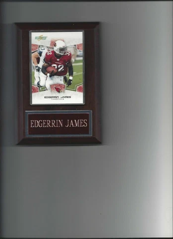 EGERRIN JAMES PLAQUE ARIZONA CARDINALS FOOTBALL NFL   C Cover