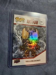 2023 Upper Deck Funko Pop Ant Man YELLOWJACKET Patina Foil Parallel 75 - Picture 1 of 2