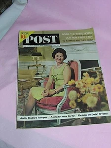 FEB 8 1964 SATURDAY EVENING POST magazine LADY BIRD JOHNSON  - Picture 1 of 2