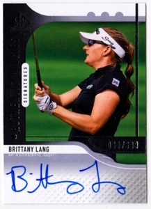 Brittany Lang 2012 Upper Deck SP Auténticos Novatos En Tarjeta AUTÓGRAFO #'d 69/699 - Imagen 1 de 1