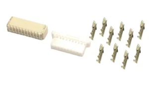 Conector hembra Micro JST-SH 1,0 mm 10 pines, pin de contacto crimpado, juego de 60 cabezales macho - Imagen 1 de 7