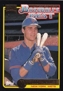 TODD HUNDLEY 1992 Topps McDonald's Baseball's Best RC ROOKIE