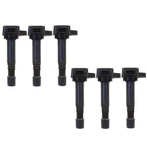 Set of 6 Ignition Coils Denso 673-2302 For Acura MDX Honda Pilot Ridgeline V6 - Picture 1 of 1