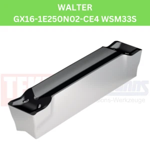 10 x WALTER GX16-1E250N02-CE4 WSM33S Placas para Acero & VA - Imagen 1 de 1