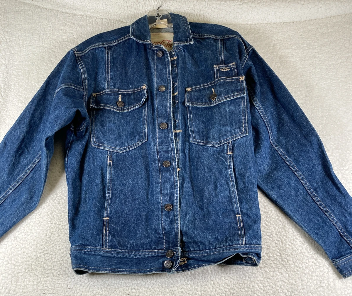 90s vintage コカ・コーラ Coca-Cola デニム カバーオール 90s vintage コカ・コーラ Coca-Cola デニム カバーオール