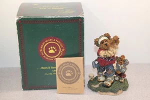 Figura de resina Boyds Bears & Friends Arnold P Bomber The Duffer Style 227714GCC - Imagen 1 de 7