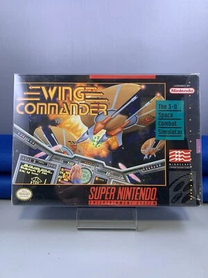 Wing Commander (Super Nintendo Entertainment System, 1992) SNES Complete TESTED - Image 1 of 4