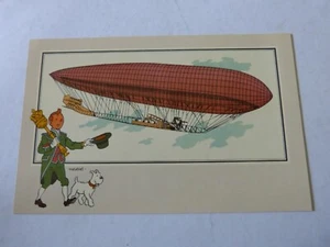 CHROMOS TINTIN L' AEROSTATION / voir et savoir / série 4 n° 41 - Imagen 1 de 2