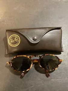 Vintage Ray-Ban Gatsby DLX 1 Sunglasses Tortoise Shell Frames Model W-1524 B&L - Picture 1 of 11