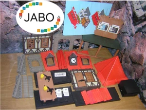 ( K 1-18 ) 4300 Bahnhof Eisenbahn 3432 Ersatzteile auch für 3666 Ritterburg - Bild 1 von 21