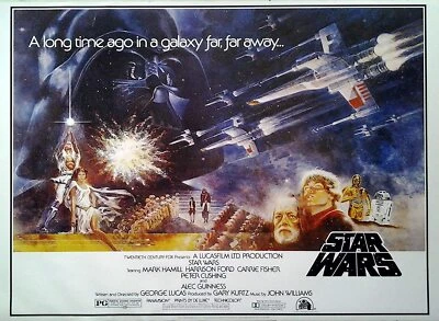 Star Wars: Krieg der Sterne: QF (1977) | US Import Filmposter 68 x 98 cm - Bild 1 von 2