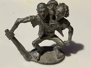 Vintage Ral Partha 1979 Three Stooges Pewter Figurine D&D - Picture 1 of 4