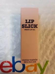 Sophia+Mabelle Juice Bar Lip Slick Hydrating YUZU Fruit Lip Oil GREAT PRICE! - Picture 1 of 2