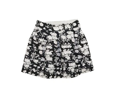 SOPRANO NORDSTROM Full Skirt L Black White Floral Heavy Weight NWT B25 - Image 1 of 2