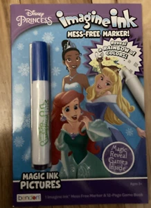 Disney Princess Imagine Ink-Magic Ink Pictures By Bendon Neu URLAUBSGESCHENK - Bild 1 von 4