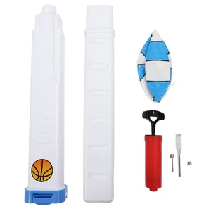 Kids Poolside Basketball Game Set Adjustable Height Pool Basketball Hoop Safe - Picture 1 of 12