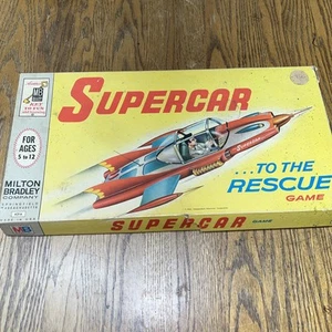 SUPERCAR AL RESCATE PROGRAMA DE TELEVISIÓN JUEGO DE MESA 1962 MILTON BRADLEY EN CAJA - Imagen 1 de 6