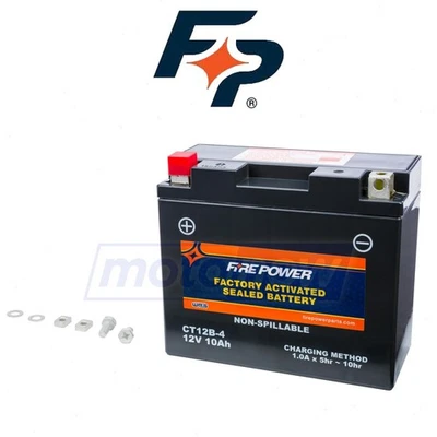 Fire Power Factory Activated Maintenance Free Sealed Battery for 2013 Ducati ew - Image 1 of 4