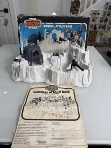 Vtg Star Wars Hoth Imperial Attack Base Playset Complete Box 1980 Kenner - Picture 1 of 13
