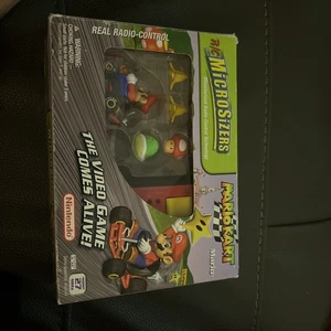 Mario Kart R/C MicroSizers Mario (Hobbico, 2003) *does not work, Read Descript. - Picture 1 of 5