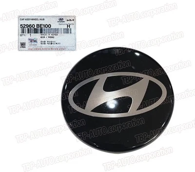 Tapacubos de rueda GENUINO OEM ® 1 PC para 2024-2025 Hyundai Elantra Kona 52960BE100 Foto 1 de 4