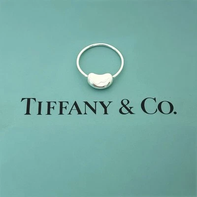 AUTÉNTICO Anillo Tiffany & Co - Anillo Frijol Elsa Peretti De Colección - Reino Unido Talla L Foto 1 de 4